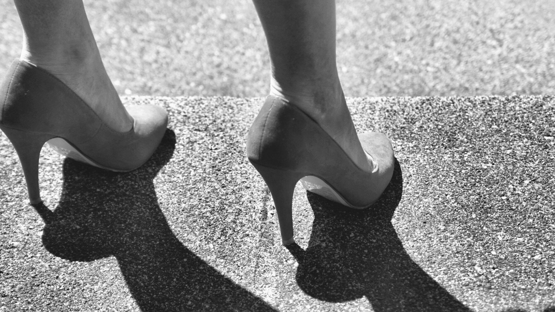 high heels in the workplace