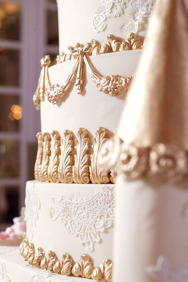 3 Tier Chocolate Lace Cake- MyFlowerTree