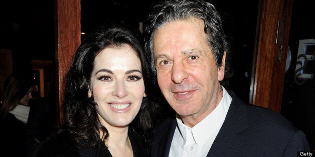 Nigella Lawson and Charles Saatchi