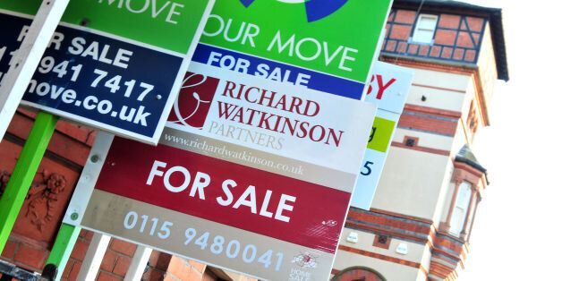 File photo dated 12/10/10 of for sale signs. The upward pressure on house prices is poised to "build rapidly" in the coming months as the gap between demand from buyers and the supply of homes to choose from is at its widest in four years, property analyst Hometrack has reported.