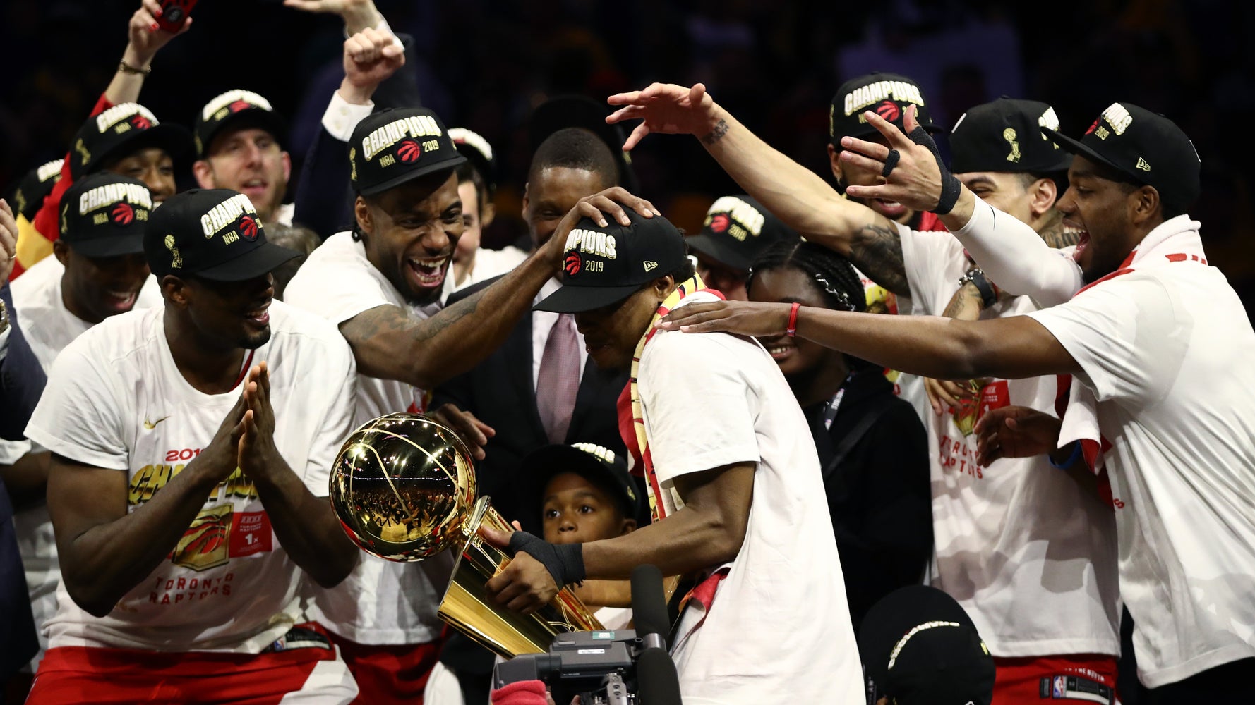 Toronto Raptors Celebrate NBA Win With Their Adorable Kids | HuffPost ...