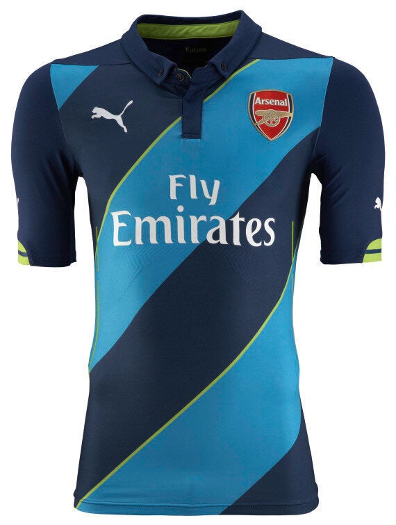 Puma 2014-15 Arsenal London Player Issue Shirt L L