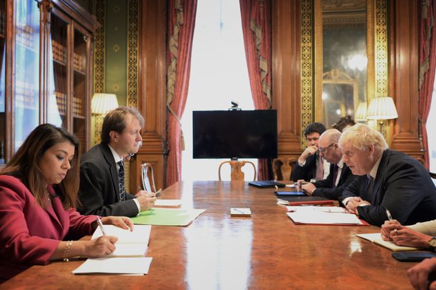 Ratcliffe meets Johnson at the Foreign Office