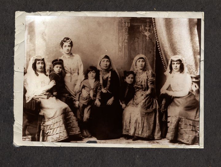 The author’s Georgian Jewish ancestors, the Djanashvilis, in Tbilisi at the end of the 19th century.