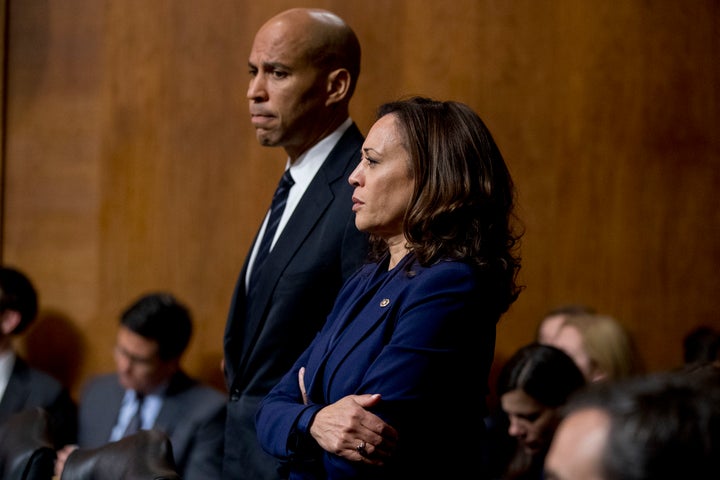 Sens. Cory Booker and Sen. Kamala Harris have published plans to give tax credits to rent-burdened families, but have not proposed increasing rental assistance vouchers.