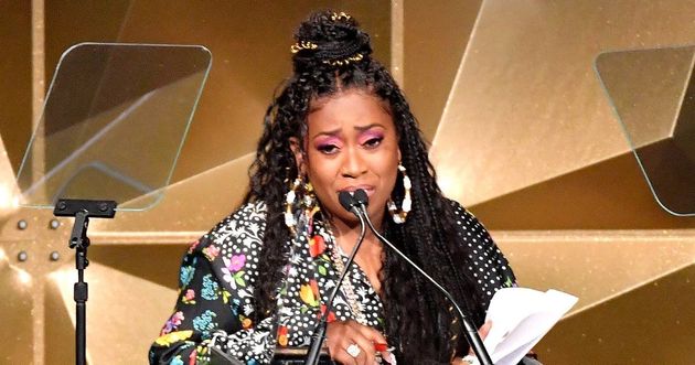 Missy Elliott en larmes lors de la remise des prix du Songwriters Hall of Fame jeudi 13 juin