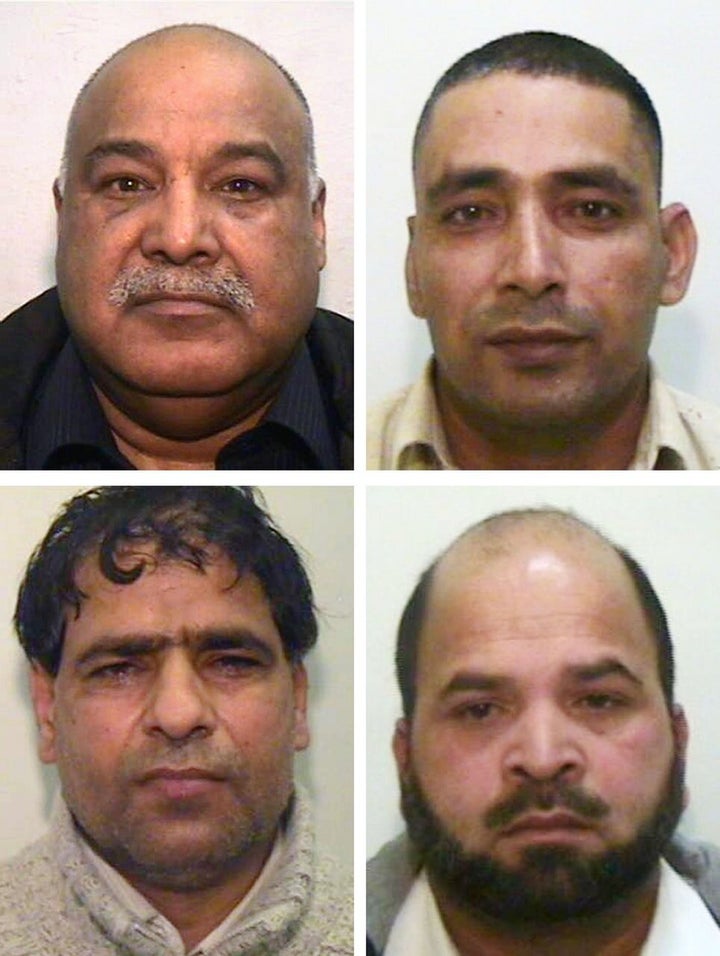 Clockwise from top left) Shabir Ahmed, Adil Khan, Qari Abdul Rauf and Abdul Aziz.