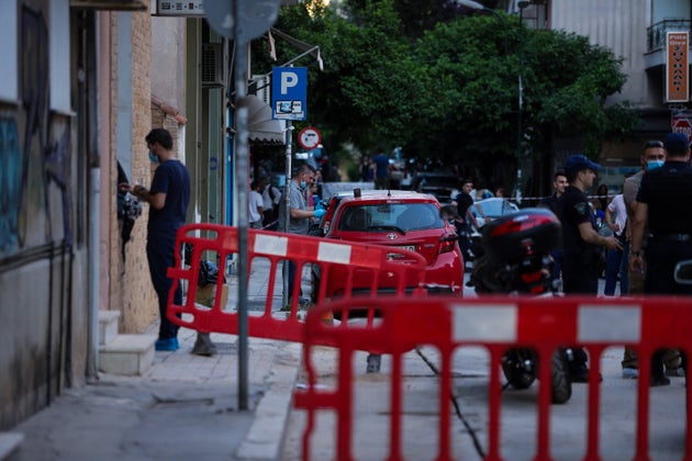 Το σημείο που βρέθηκε το πτώμα. 