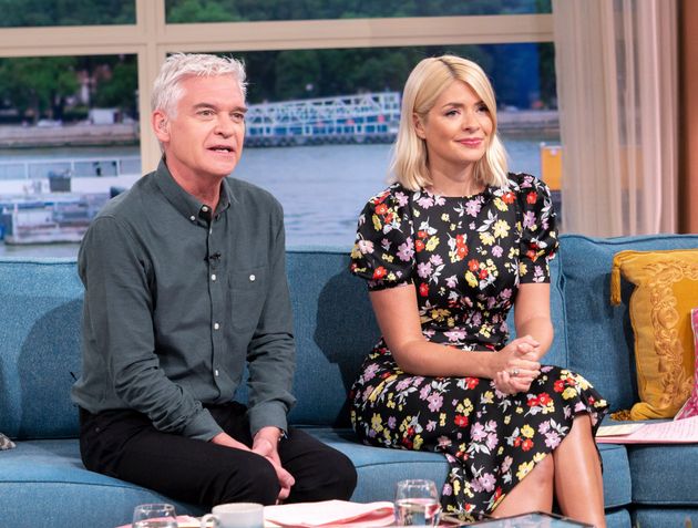 Phillip Schofield and Holly Willoughby present This Morning together