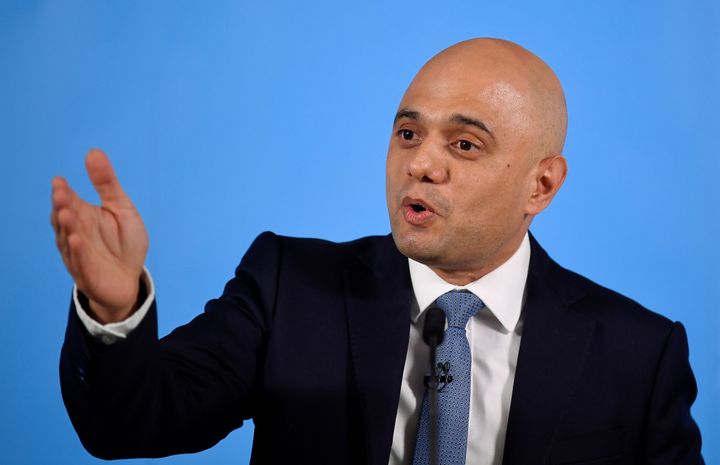 Javid, seen here last week, was answering questions at a hustings with Westminster journalists.