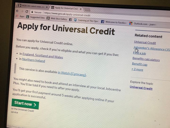 Universal Credit has a digital-only application system, the first of its scale used by the government