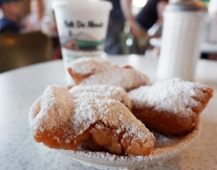 Beignets from Cafe du Monde in New Orleans