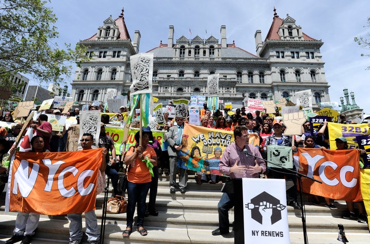 Protests urging the passage of the CCPA three years ago. 