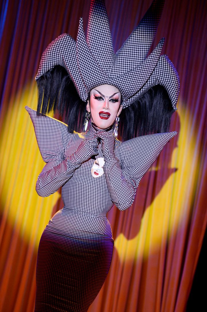 Sasha Velour performs at the Opening Ceremony spring/summer 2019 show at New York Fashion Week on Sept. 9, 2018. 
