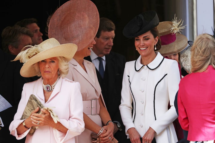 Camilla, Duchess of Cornwall also attended the ceremony. 