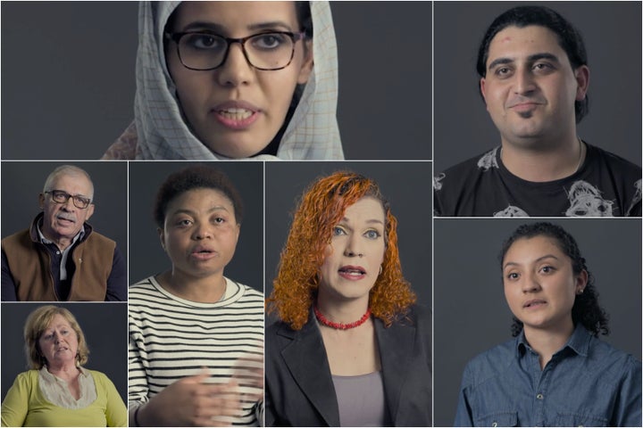 Varios de los refugiados entrevistados por CEAR.