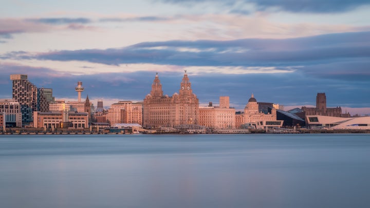 The river Mersey.