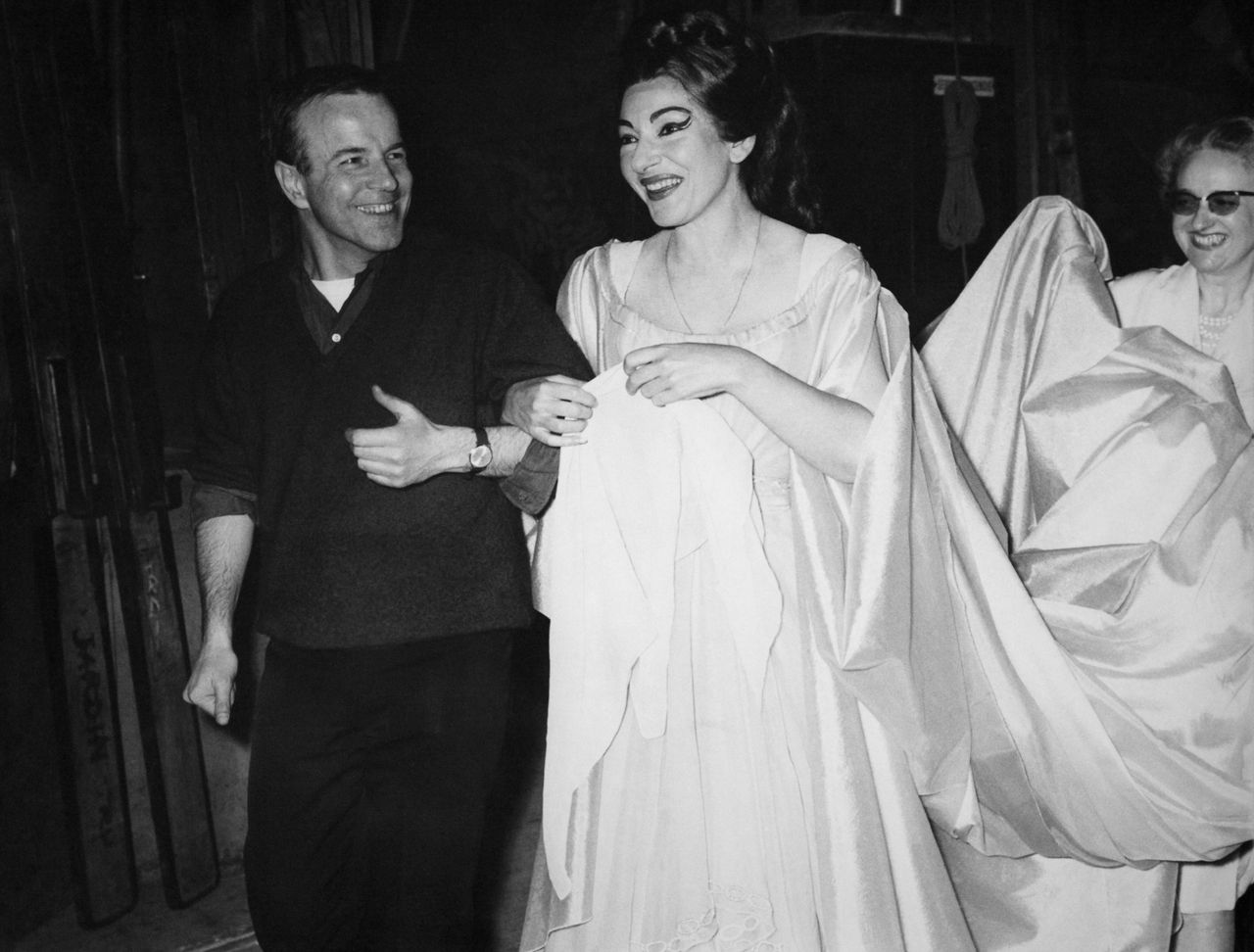 Μαρία Κάλλας και Φράνκο Τζεφιρέλι, 21 Μαΐου 1964