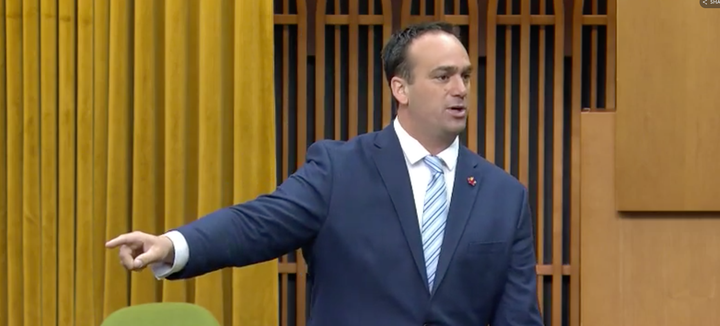 Liberal MP Mark Gerretsen is shown in the House of Commons on June 18, 2019.