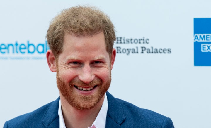 Prince Harry at the Sentebale Audi Concert at Hampton Court Palace on June 11.