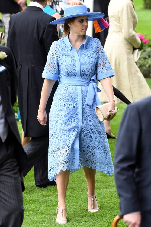 kate middleton blue dress ascot Z Supply Cornelia Poplin Maxi Dress