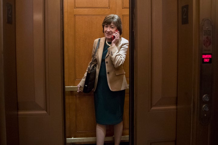 Sen. Susan Collins was the only Republican who voted against advancing Kacsmaryk's nomination. She said his writings “indicate an alarming bias” against LGBTQ people and abortion rights.