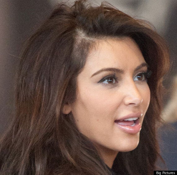 Kim Kardashian Displays Bald Patch At Paris Fashion Week Huffpost Uk