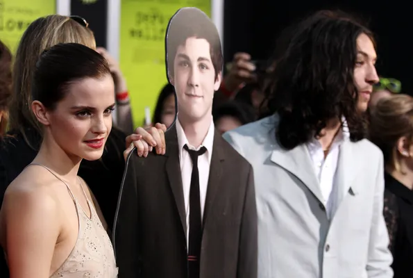 Emma Watson Risks Nip Slip at Movie Premiere