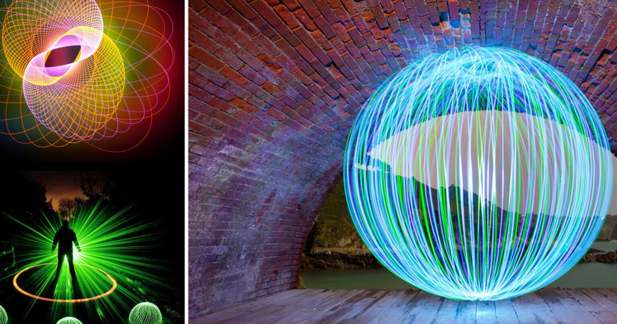 2012's Best Light Art In Pictures HuffPost UK News