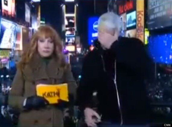 Kathy Griffin Simulates Oral Sex On Anderson Cooper Live On Air During 