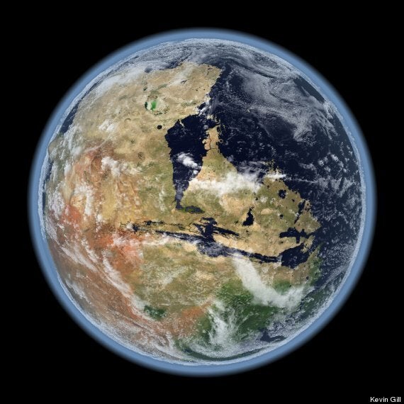 Living Mars: Kevin Gill's Concept Images Show Red Planet Teeming With