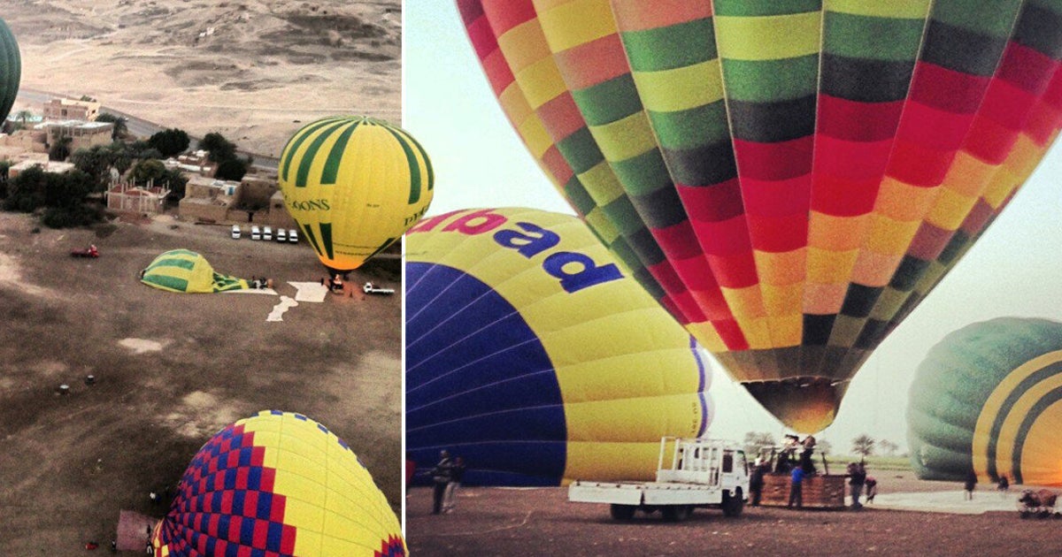 British Tourists Killed In Hot Air Balloon Crash In Luxor, Egypt