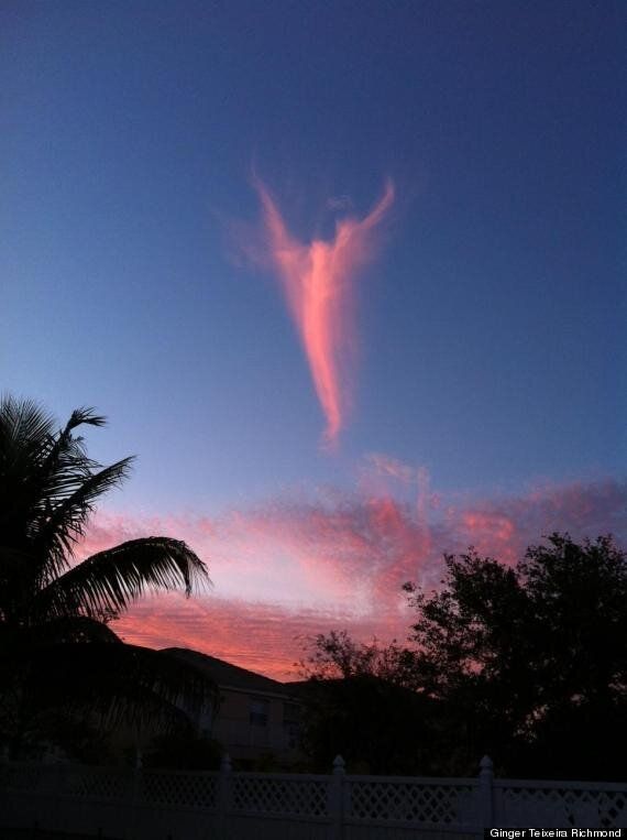 'Angel' Cloud Over Florida Heralds New Pope Francis I (PICTURES ...