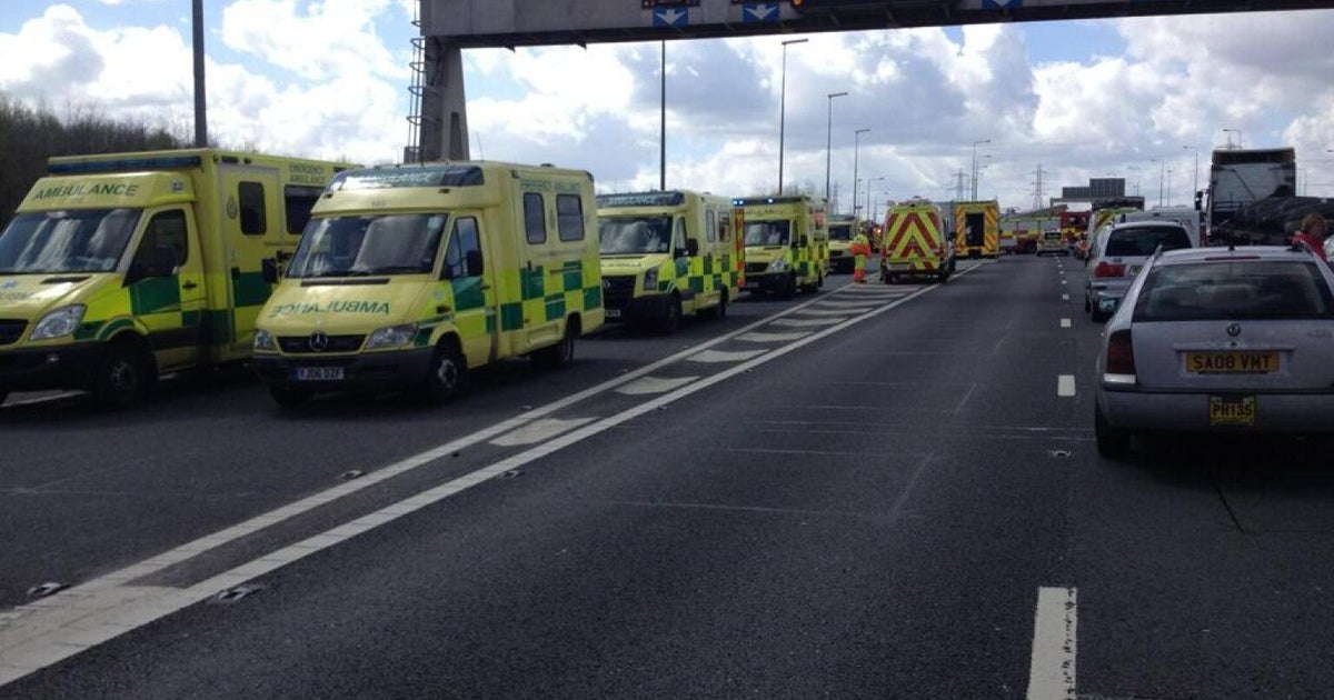 M62 Crash Kills One Person And Leaves 19 People Injured After Lorry And ...