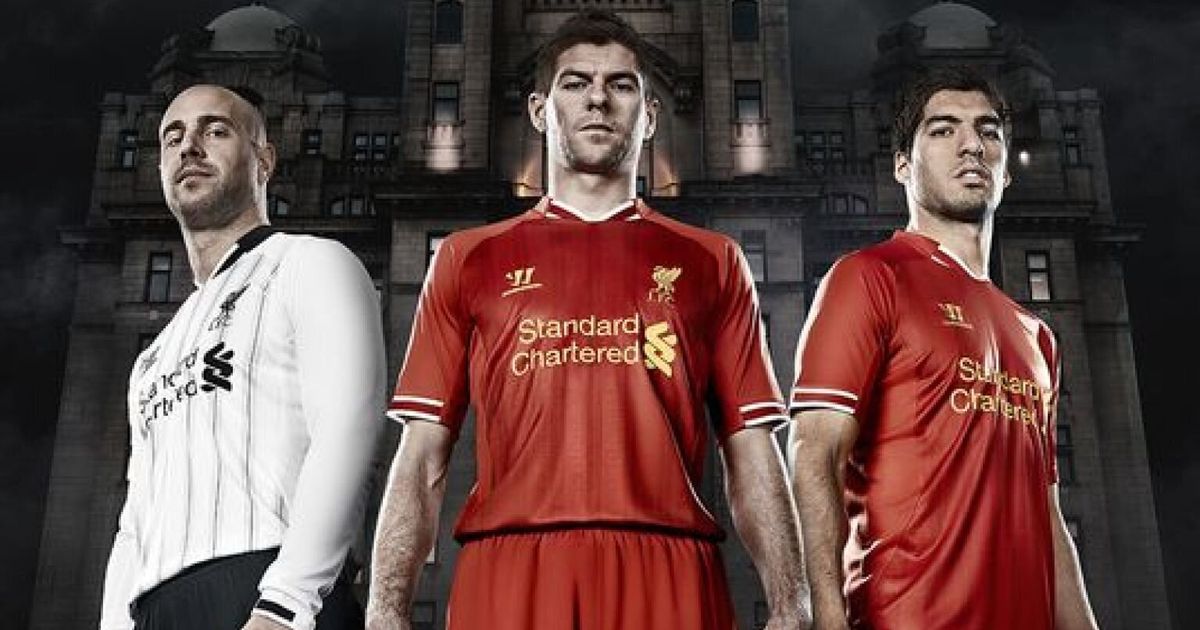 Liverpool Away Baby Kit - Set 2013/14, Liverpool FC, Warrior®
