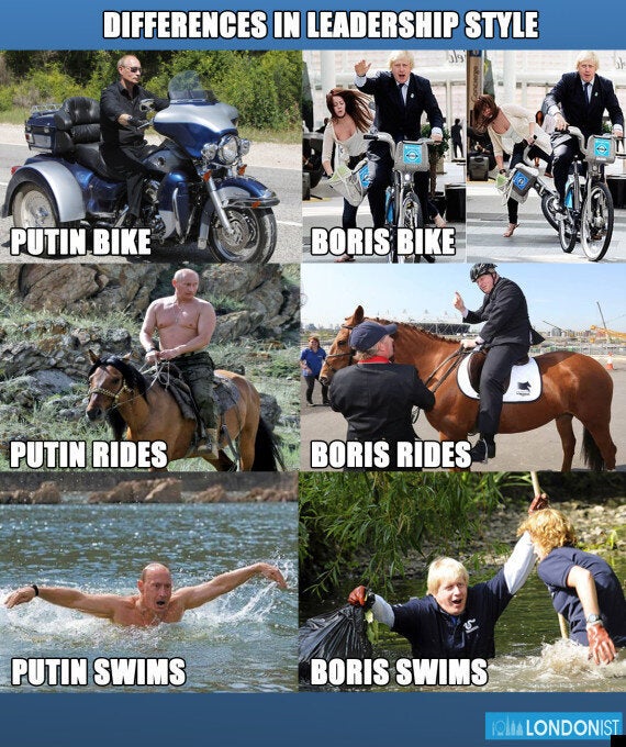 Boris Johnson Vs Vladimir Putin: Who Does It Better?