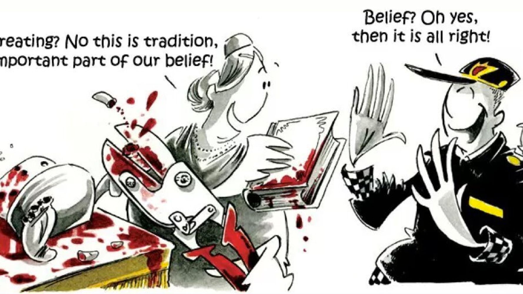 Circumcision Cartoon In Norwegian Newspaper Angers Jewish Groups | HuffPost  UK News