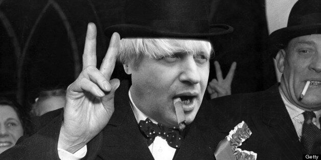 Boris is writing a book on Churchill