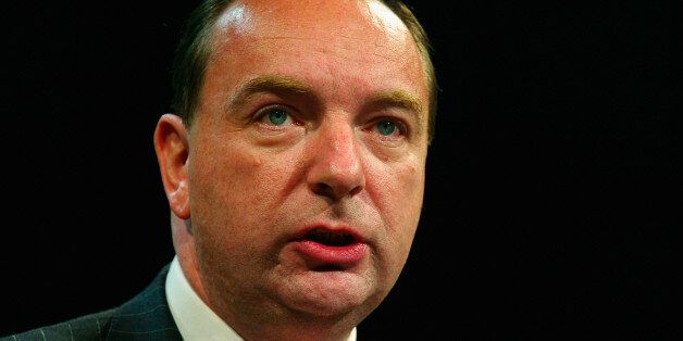 BOURNEMOUTH, ENGLAND - SEPTEMBER 21: Norman Baker MP, Shadow Secretary of State for the Enviroment, makes his speech at the autumn conference of The Liberal Democrats held at The Bournemouth International Centre on September 21, 2004 in Bournemouth, England. (Photo by Julian Herbert/Getty Images)