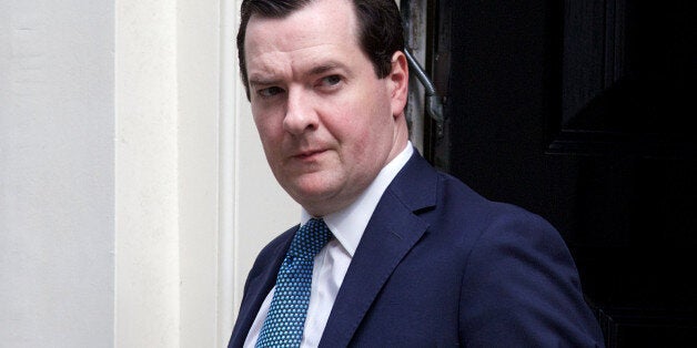 Britain's Chancellor of the Exchequer George Osborne leaves 11 Downing Street in London on June 19, 2013. AFP PHOTO/ANDREW COWIE (Photo credit should read ANDREW COWIE/AFP/Getty Images)