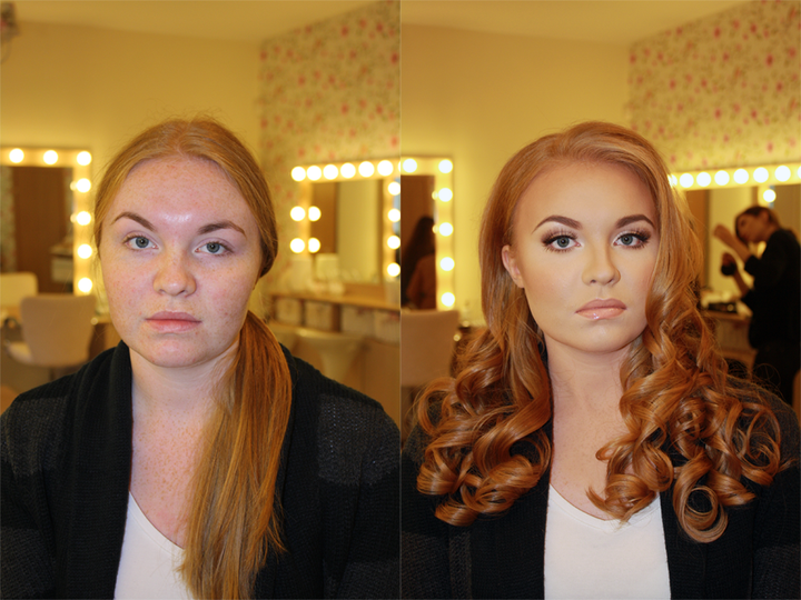 Beauty And Deceit Woman S Amazing Make Up Transformation Divides The