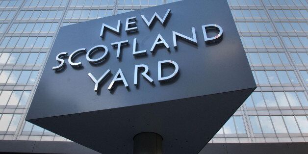 New Scotland Yard, the headquarters of the Metropolitian Police in London.