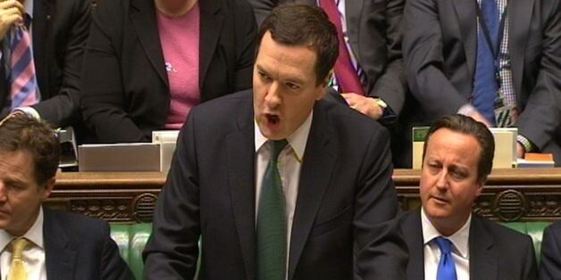 Chancellor of the Exchequer George Osborne delivers his Autumn Statement to MPs in the House of Commons, central London.