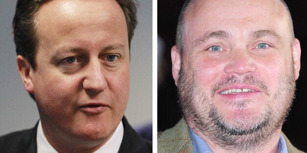 Al Murray and David Cameron