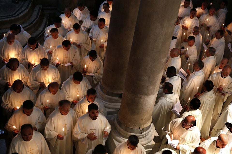 ISRAEL-PALESTINIAN-RELIGION-CHRISTIANITY-EASTER-HOLY WEEK