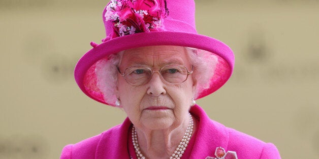 ASCOT, ENGLAND - JUNE 20: Queen Elizabeth II attends day four of Royal Ascot 2014 at Ascot Racecourse on June 20, 2014 in Ascot, England. (Photo by Chris Jackson/Getty Images for Ascot Racecourse)