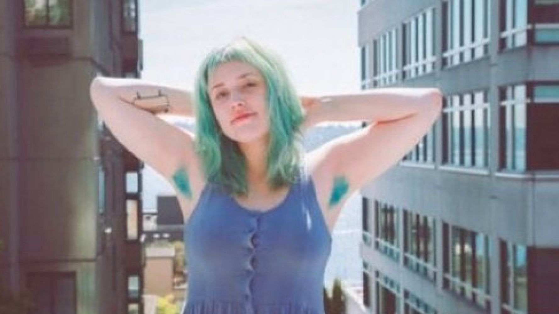 Dyed Armpit Hair Is Now A Thing On Tumblr And Is Also Ahem The