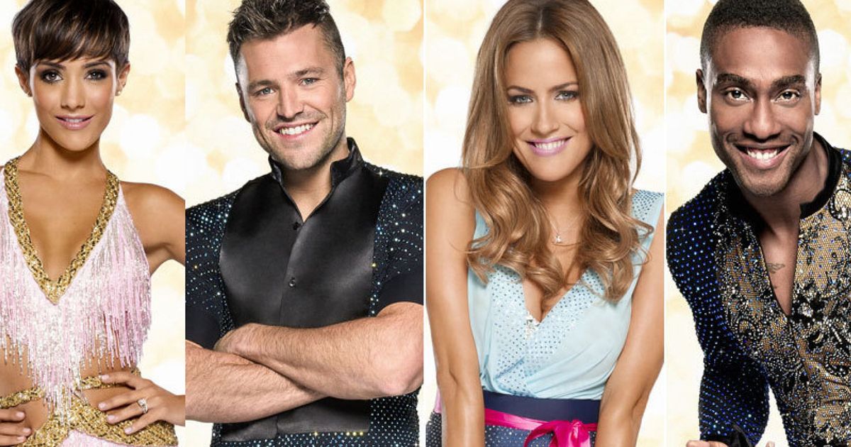 ‘Strictly Come Dancing' Final: Caroline Flack, Mark Wright, Frankie ...