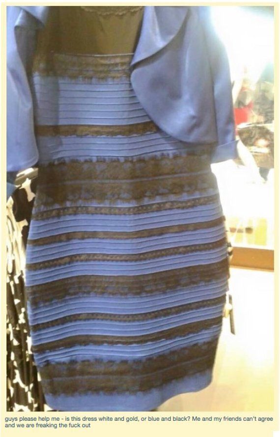 People Are Totally Divided Over The Colour Of This Dress Huffpost Uk