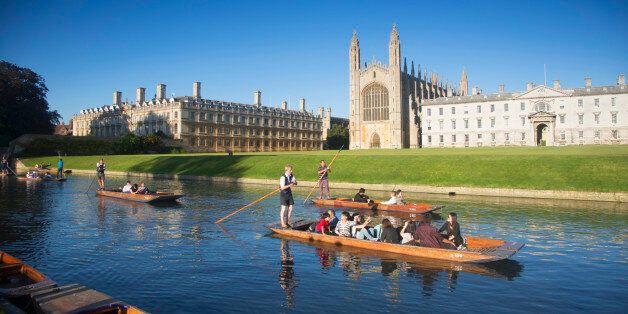 Professor Diane Reay has accused Oxford and Cambridge (pictured) of being 'institutionally racist'
